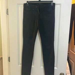 Joe’s jeans, The Skinny fit, size 28, coated black finish